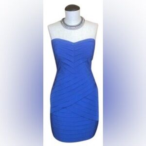 Gianni Bini Strapless Cocktail Mini Dress